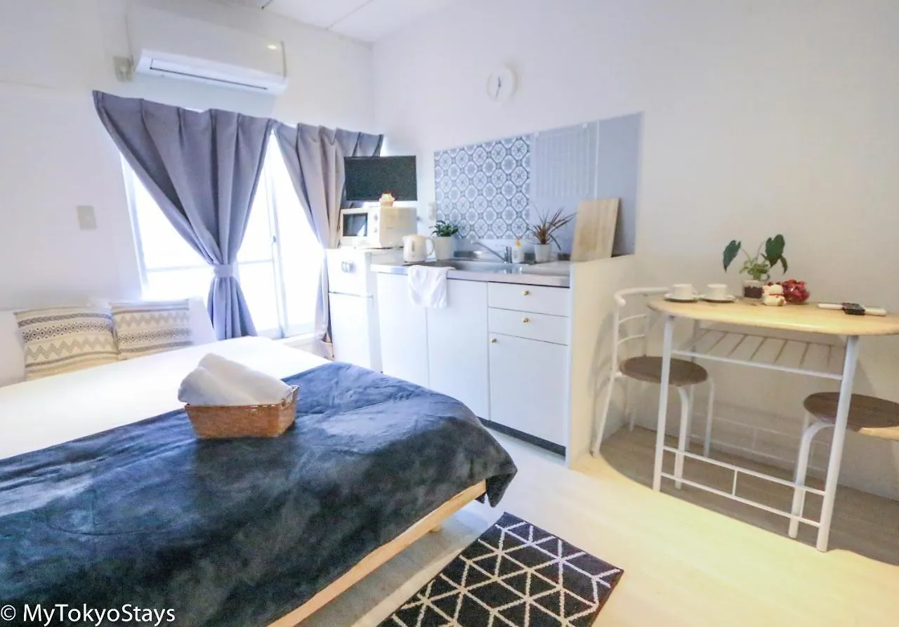 Studio Apartment In Meguro/Fudomae M204 Prefektura Tokio 0*,